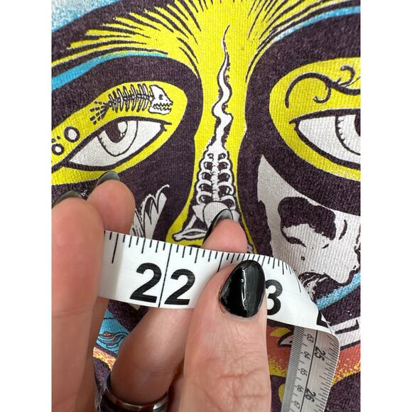 Sublime Shirt Mens XL Purple Sun 40 Oz Freedom Graphic Tee Music Band 90s - Picture 5 of 6